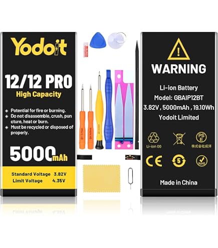 Batterie pour iPhone 12 / iPhone 12 Pro (Puce Ti) - 2815 mAh