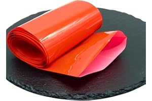 ALCOFERMBREW Tripas Artificiales – Tripas de Plástico para Embutidos, Tripas de Poliamida (Ø85mm/10mts - Rojo)