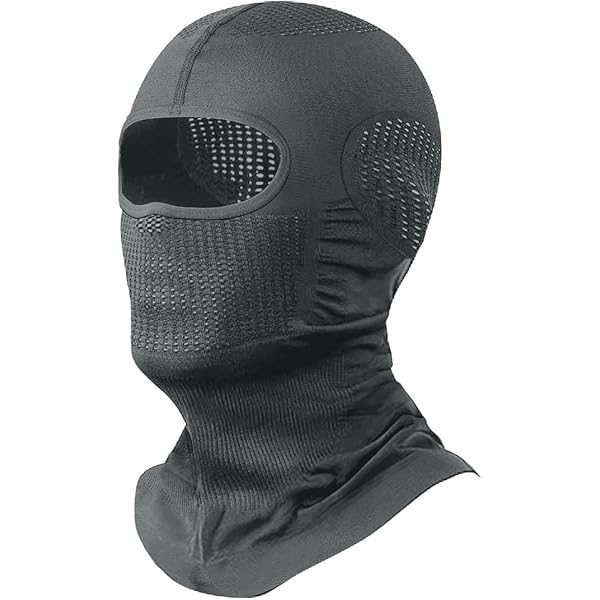 Passamontagna Moto Invernale Unisex - Termico, Antivento, Traspirante, Per Sci, Ciclismo, Sport Neve, Nero - Foto 3