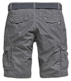 Timezone Herren Loose Maguire Cargo Shorts Incl. Belt - 2