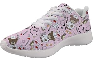 Showudesigns Femme Baskets Course Gym Fitness Sport Chaussures Air Baskets Mixte Adulte Sport Walking Shoes