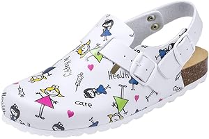 CLINIC DRESS Clog - Clogs Damen Herren Clogs Unisex Schuhe für Ärzte, Krankenschwestern, Krankenpfleger oder Pflegekräfte