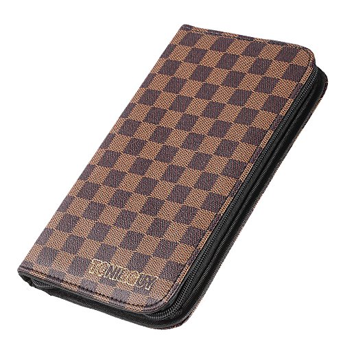 Anself PU Leather Hair Scissor Case Hairdressing Bag for Barber