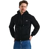Slazenger CUDI I Erkek Fermuarlı Kap&uuml;şonlu Cepli Siyah Sweatshırt