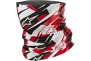 Alpinestars Blurred Cache-cou Noir/rouge Taille unique