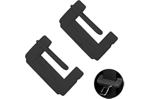 GVIVEJ Auto Sicherheitsgurt Schloss Abdeckung, 2 Stück Sicherheitsgurt Schnallenschutz, Silikon Schnalle für Sicherheitsgurte, Universal, für Kfz-Innenteile, Schwarz