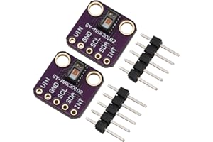 Heevhas GY-MAX30102 Herzschlag Herzfrequenz Puls Sensormodul zur Erkennung der Blutsauerstoffkonzentration (2 Stück)