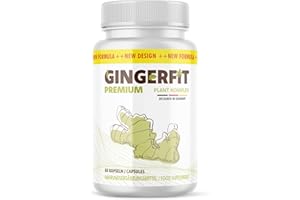MAYPRODUCTS Gingerfit Premium Kapseln | Ideal begleitend für dein Ziel | Ginger Fit in der großen Maxi-Dose | 60 Kapseln