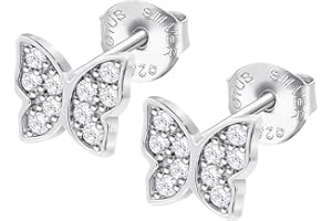 LOTUS SILVER Pendientes LP3051-4/1 Pure Essential Plata Mariposa Mujer