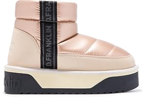 D.FRANKLIN D. Franklin DFSH-371006 Noir BOTTES FOURRÉES Mujer