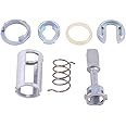 Door Lock Cylinder Repair Kit for IV 4 Type 1J1 MK4 1997-2005, for IV4 Variant Type 1J5 1999-2007, for Limouisine/Kombi, Car Front Left Right Door Lock Cylinder Barrel Repair Kit