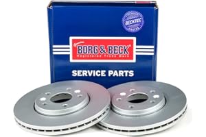 Borg & Beck BBD5391 Brake Disc Pair To Fit Renault TraficIII 1 6dCi 5/14-