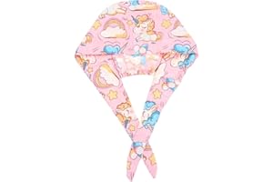 KESYOO Doctor Scrub Cap Surgery Scrub Hat Bouffant Hat Nurse Hat Nurse Cap Unicorn Print Chef Hat Women Men