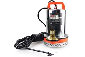 BACOENG 12V DC Farm & Ranch Solar Water Pump Submersible Well Pump DC 20FT Lift