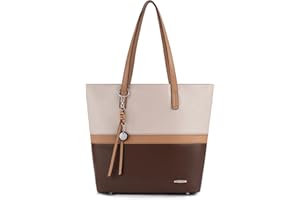 Pomelo Best Borsa Tote Donna Grande per il Tempo Libero Borsa Tote Bag Pelle Spalla Tracolla in PU Morbido