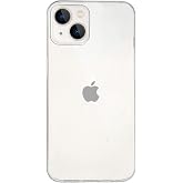 KZY İLETİŞİM Apple iPhone 13 ile uyumlu Kapak 1mm Şeffaf Silikon Kılıf