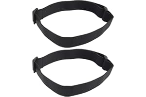 Vidsmow 2 PCS Sangle de Lampe Frontale, Bandeau Élastique de Rechange Confortable pour De Nombreux Modèles De Lampes Frontales, Accessoire Durable et Pratique