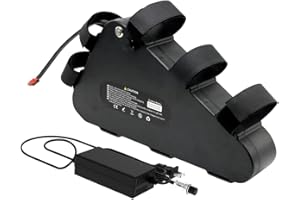 FEIMOKY Ebike Battery 48v 20AH Triangle battery with 3A Charger, USB Port, Lithium Electric Bike Battery for 1000W 750W 500W 250W Motor (Bafang, AW, most ebike conversion kit)