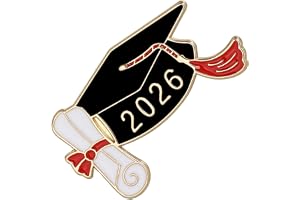 Examensnål, gradkläder dekor, 2026 gradsnålar – för lärare skola studenter gymnasiet college krage sjal tröja halsduk kappa jacka bankettfest