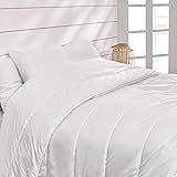 Bleu Câlin Couette Hiver 2 personnes, Très Chaude, Superbe gonflant -Microfibre - 220x240cm