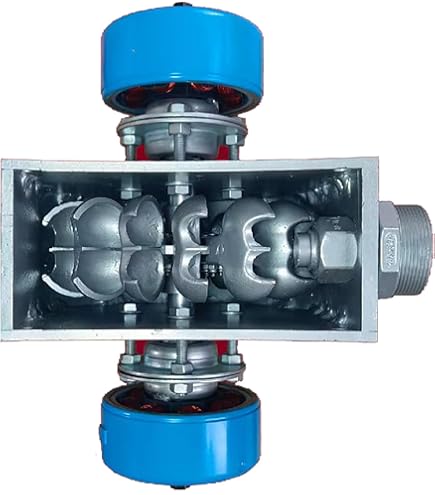 Generatore Idroelettrico DB-268 A Turbina DC 12V - Con Filetto G1/2, Per Doccia Luminosa LED E Sanitari - 4
