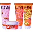 MANETAIN Washday Bundle | Moisturizing Shampoo 100ml , Multipurpose Conditioner 100gm , Volume Gel 100ml & Curl Cream 100ml | Hydrating, Anti-Frizz, Curl-Enhancing for Curly, Wavy Hair | Protein/Moisture Balanced | Vegan, No Sulfates or Silicones