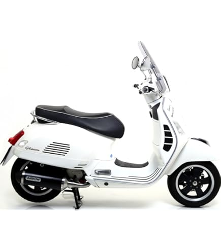 Marmitta Arrow Urban Alluminio Dark Per Piaggio Medley 125/150 2016-2020 - Omologata - Foto 5