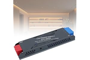 SUCIKORIO Fuente Alimentación Constante Ultrafino LED Driver Controlador AC 220V a DC 24V 8,3A 200W para Tira LED y Lámparas