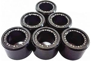 SMARTPOORER G72001501206 BANDO - Kit de 6 rodillos 20 x 15 12 g para moto
