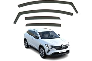 AIRFLUX Juego de 4 deflectores de viento compatibles con modelos Renault Austral 2023 2024 2025 2026
