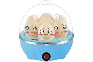 woyufen Boiled Egg Cooker - Household Hard Boiled Egg Maker with 2 Layers,Multifunctional Rapid Egg Steamer with Auto Shut Off for Hard Boiled Eggs, Vegetables and Dumplings