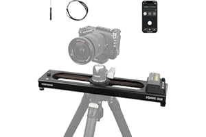 Toprig Accsoon Suwak wideo z kamerą S60, regulowany, 24''/60 cm, zmotoryzowany, z pełnym sterowaniem przyciskami, obsługa panoramicznego fotografowania 120°, aplikacja, niedźwiedź, 4 kg, połączenie