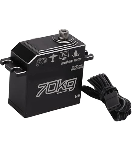 Servo Digitale Ad Alta Coppia 15kg In Metallo Per RC 1/8 1/10 Auto E Barca