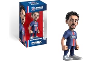 MINIX - Football Stars #181 - PSG - Marquinhos 5 - Figurine à Collectionner 12 cm