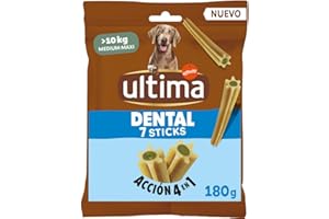 Ultima Snacks para Perros Medianos y Grandes Dental Sticks 13 x 180g