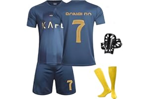 Sternstunde Trikot Sets Kinder, Hause/Auswärts Fußballtrikot für Kinder,Herren Jungen Fussball Jersey Football Trikots, Sportshirt Junge Football Training Tshirts Shorts