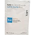 ican london dust free rapid blue hair bleach powder 80 g