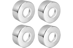SGZQKZ 4 Pièces Rosace Mitigeur Douche, Rosace Robinet Radiateur, Cache Tuyau, Rosaces Élégantes pour Douche et Radiateur en Acier Inoxydable