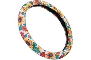 ‎MAYCO BELL Mayco Bell Auto niedliches Universalauto Lenkradbezug 2019 Neu (Sonnenblume)