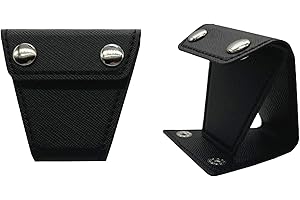 LIANCHEN 2 PCS Verrouillage positionneur Clip de Verrouillage Sécurité Véhicule Clips Universel Sécurité De Véhicule Clips Ceinture de Sécurité Cuir PU Clips triangulaire Convient à tous les modèles