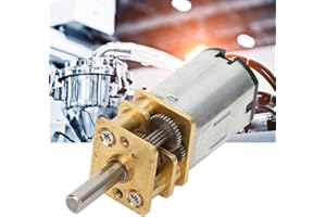 REDXIAO 500 U/Min Gleichstrommotor, GA12-N20 Getriebemotor Drehzahlreduzierung mit Metallgetriebe GA12-N20 DC 12V Verwendet Für Den Austausch Von Teilen(500RPM)