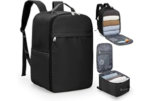 SZLX Mochila al Vacío con Bomba Equipaje de Mano 40x30x20 Ryanair Vueling Wizzair Mochila Viaje Cabina Avion 40x20x25 Mujer Maletas de Viaje Cabina 45x36x20 Easyjet Mochila Portatil con USB Hombre