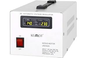 Automatischer Spannungsregler KEMOT MSER-1000 (1000 VA, Servomotor)