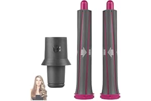 DianSung Końcówka do włosów o długości 30 mm do włosów Dyson Airwrap Styler, zestaw narzędzi do włosów, z adapterem i akcesoriami do wielu stylów włosów