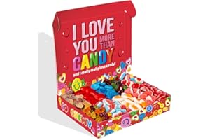 Wunnie box by American Uncle – Idea Regalo San Valentino per lei o per lui, fidanzato o fidanzata, regalo anniversario – box caramelle San Valentino da 1kg