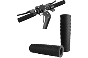 Gleamydot Juego de empuñaduras para manillar de scooter eléctrico para Xiaomi Mijia M365 1S Essential Pro2 Escooter Roller Accesorios (Negro)