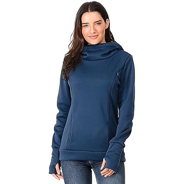 Damen Stillpullover Winter - Baumwolle Rollkarten Hoodie Mit Stillöffnung