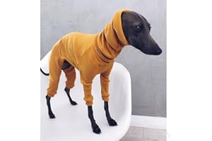 GHKK Whippet Italian Greyhound Clothes Lightweight Dog Jumpsuit for Medium Large Big Dogs Pet Onesies Pajamas for Shepherd PJS Shirt