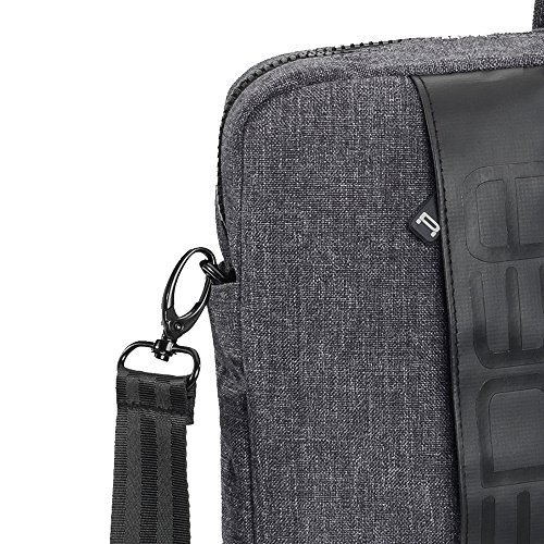 PEDEA Notebooktasche „Fancy“ für 15,6 Zoll (39,6cm) mit Schultergurt und Maus, grau - 6