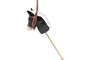 Sweety Toys 3723 Steckenpferd inkl. Soundfunktion OHNE Rollen & OHNE Haltegriffe - geeignet für Hobby Horsing Turniere
